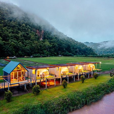 เนเจอร์วัลเล่ย์แคมป์ ปางมะผ้า Hotel Bagian luar foto