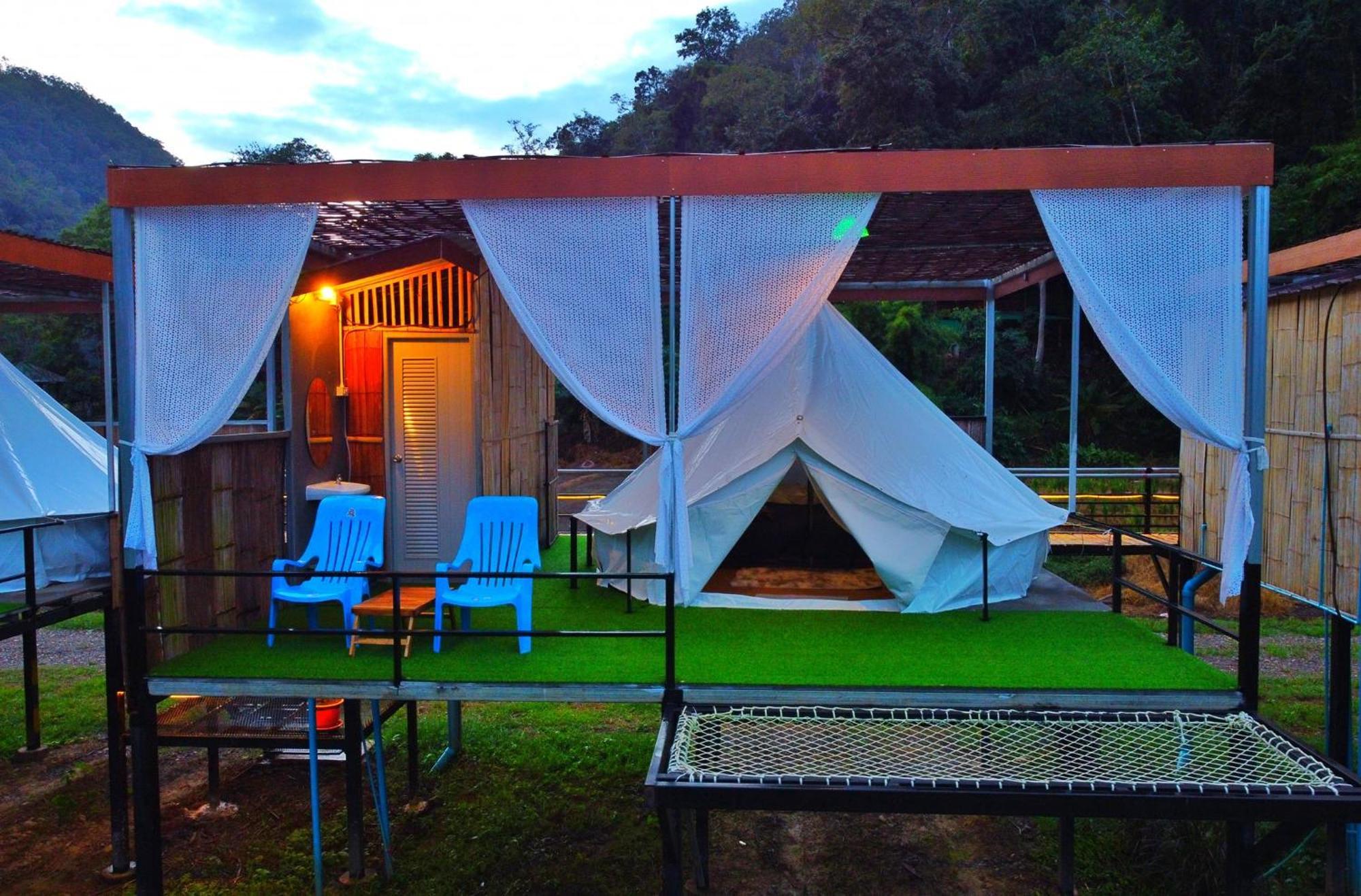 เนเจอร์วัลเล่ย์แคมป์ ปางมะผ้า Hotel Bagian luar foto