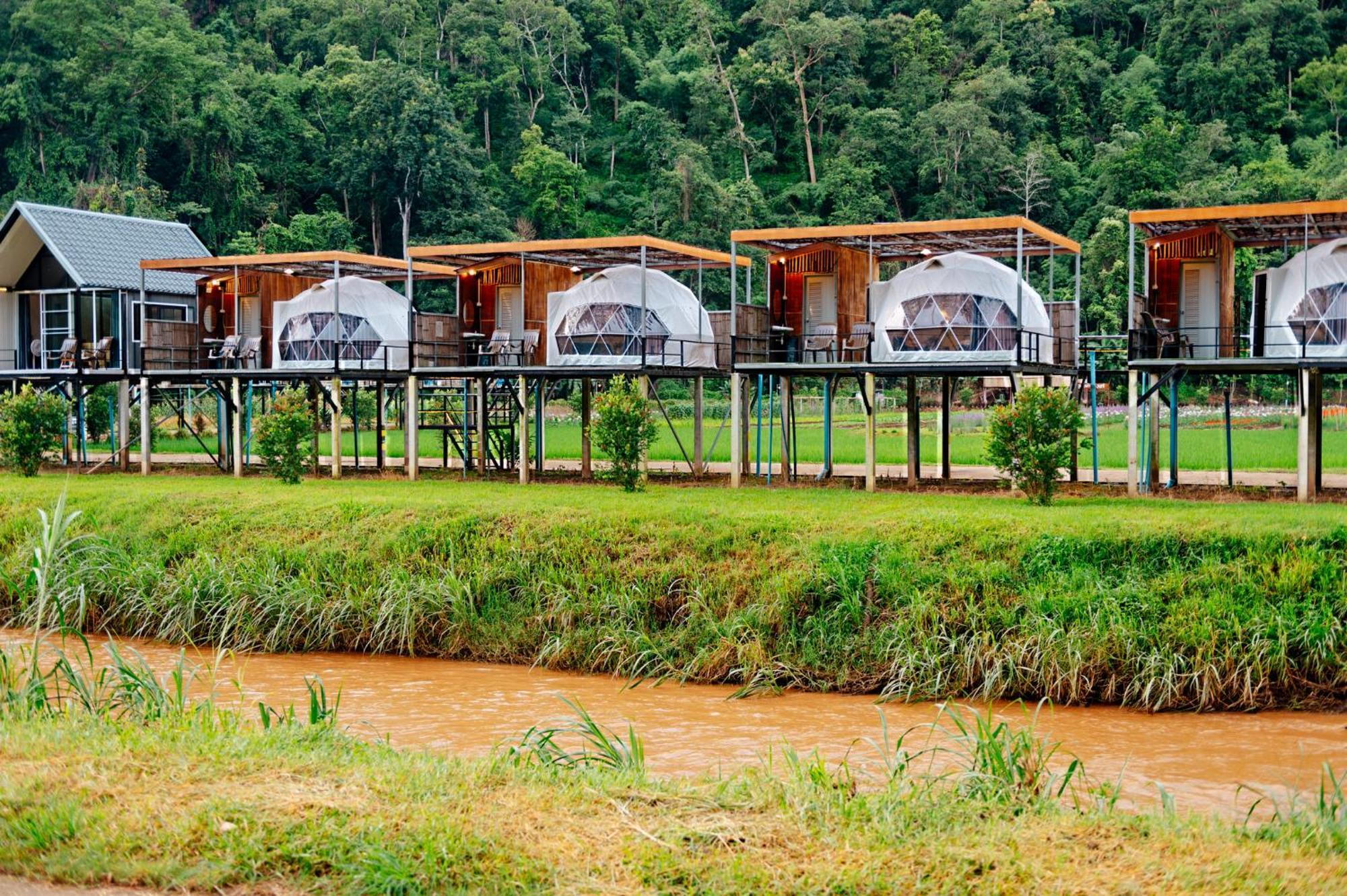 เนเจอร์วัลเล่ย์แคมป์ ปางมะผ้า Hotel Bagian luar foto