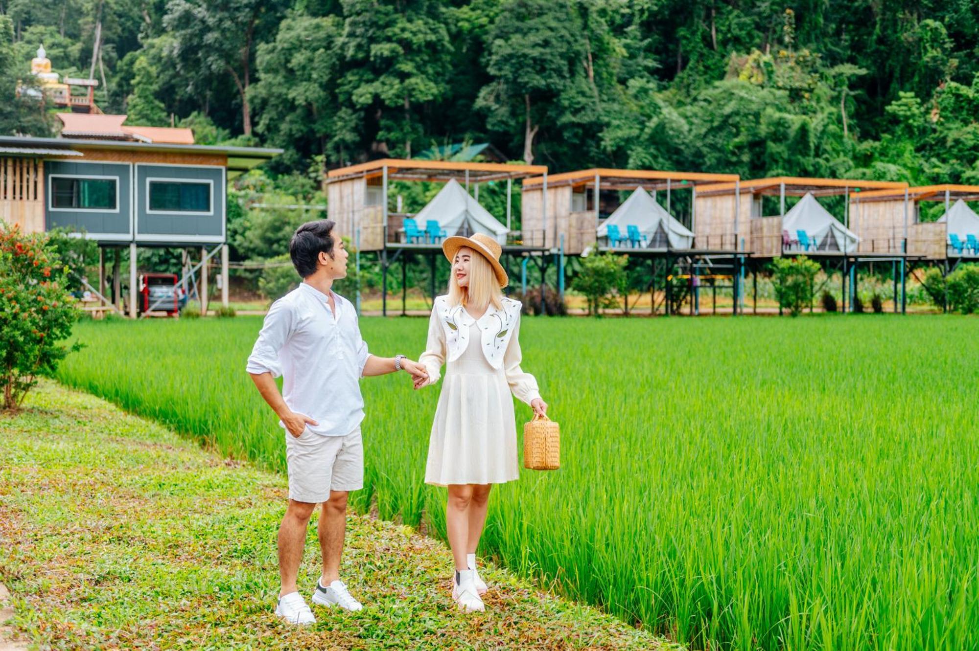 เนเจอร์วัลเล่ย์แคมป์ ปางมะผ้า Hotel Bagian luar foto